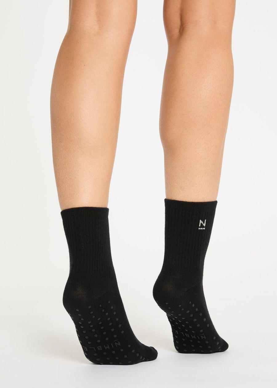 Accessories NIMBLE | Grippy Crew Socks