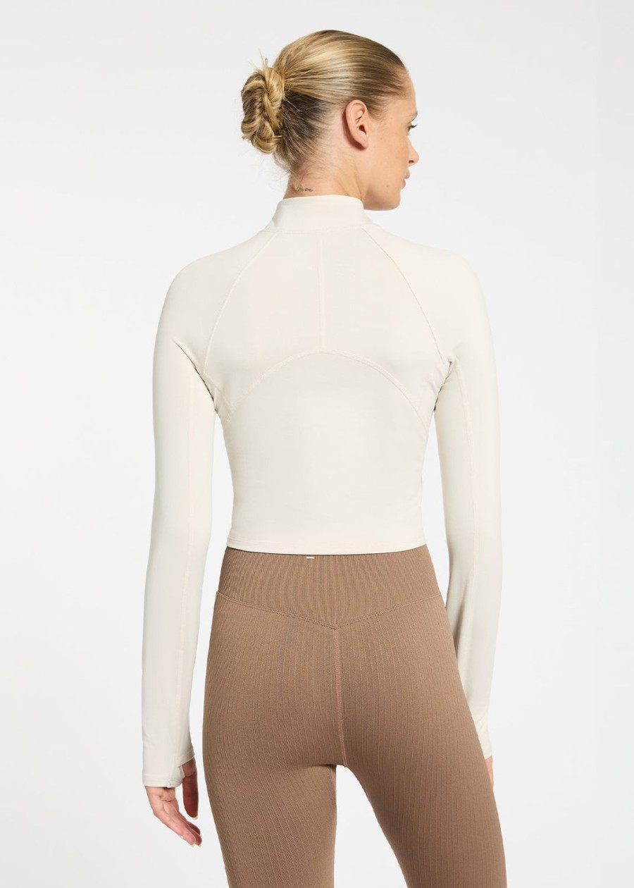 Tops NIMBLE | Crop It 1/2 Zip